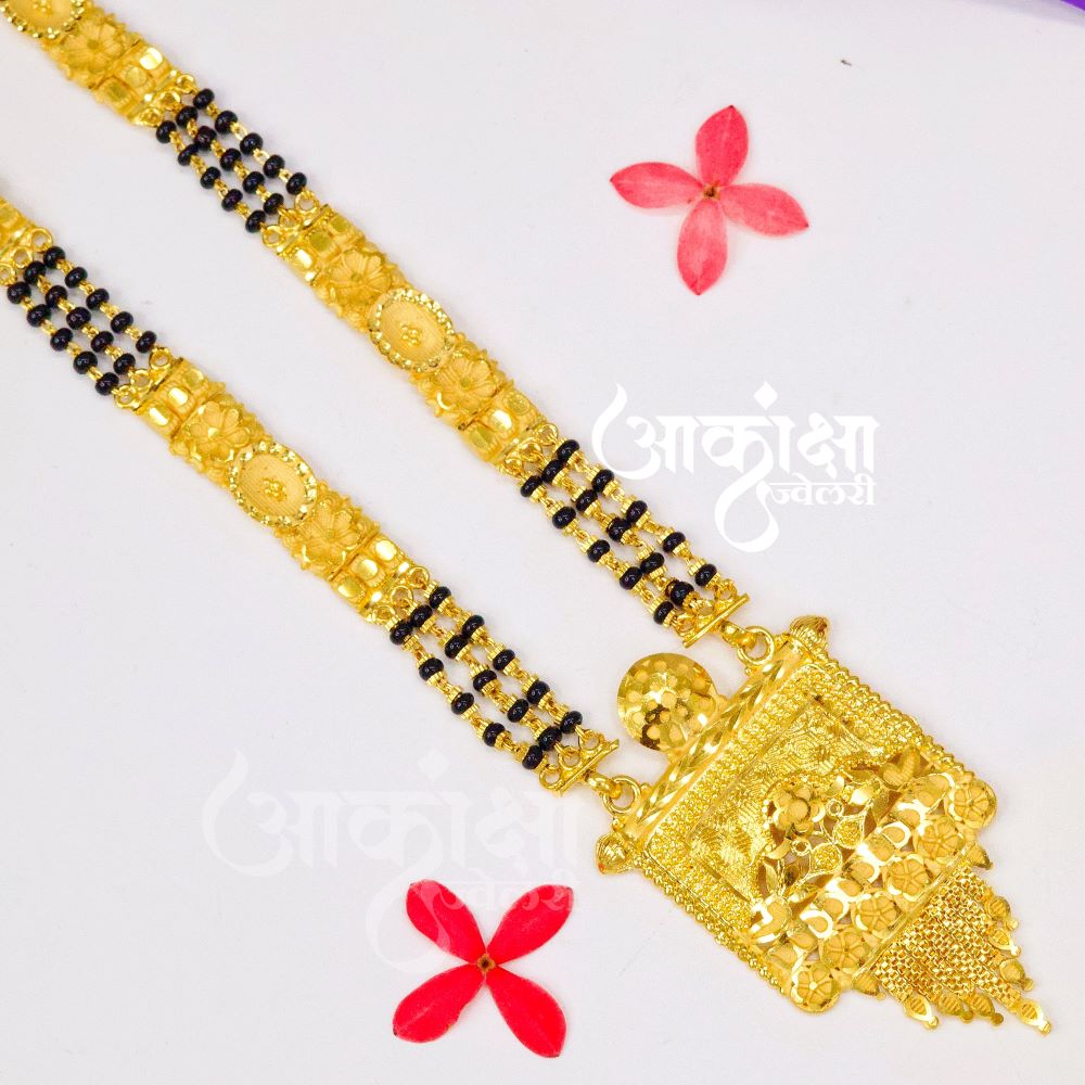 One Gram Gold Mangalsutra 01