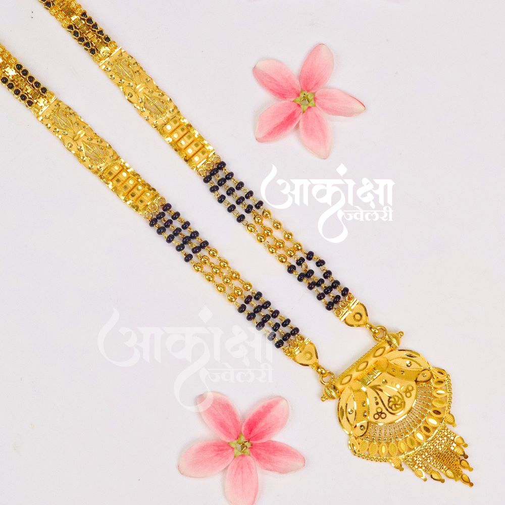 One Gram Gold Mangalsutra 09