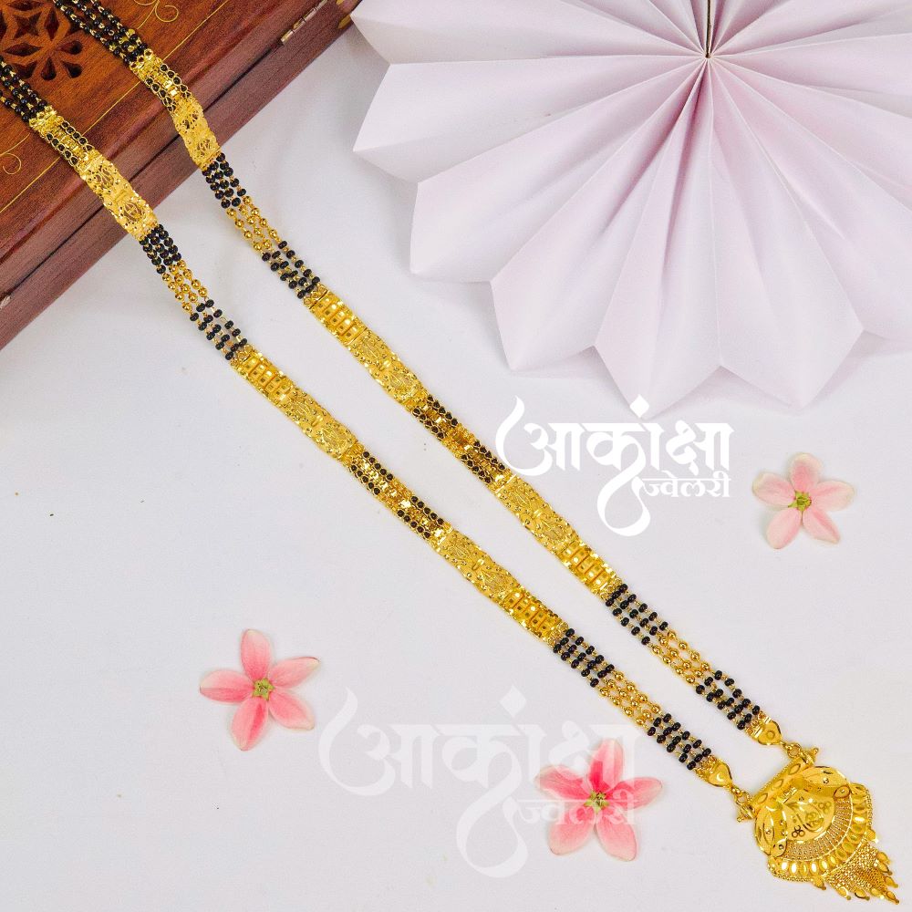 One Gram Gold Mangalsutra 09