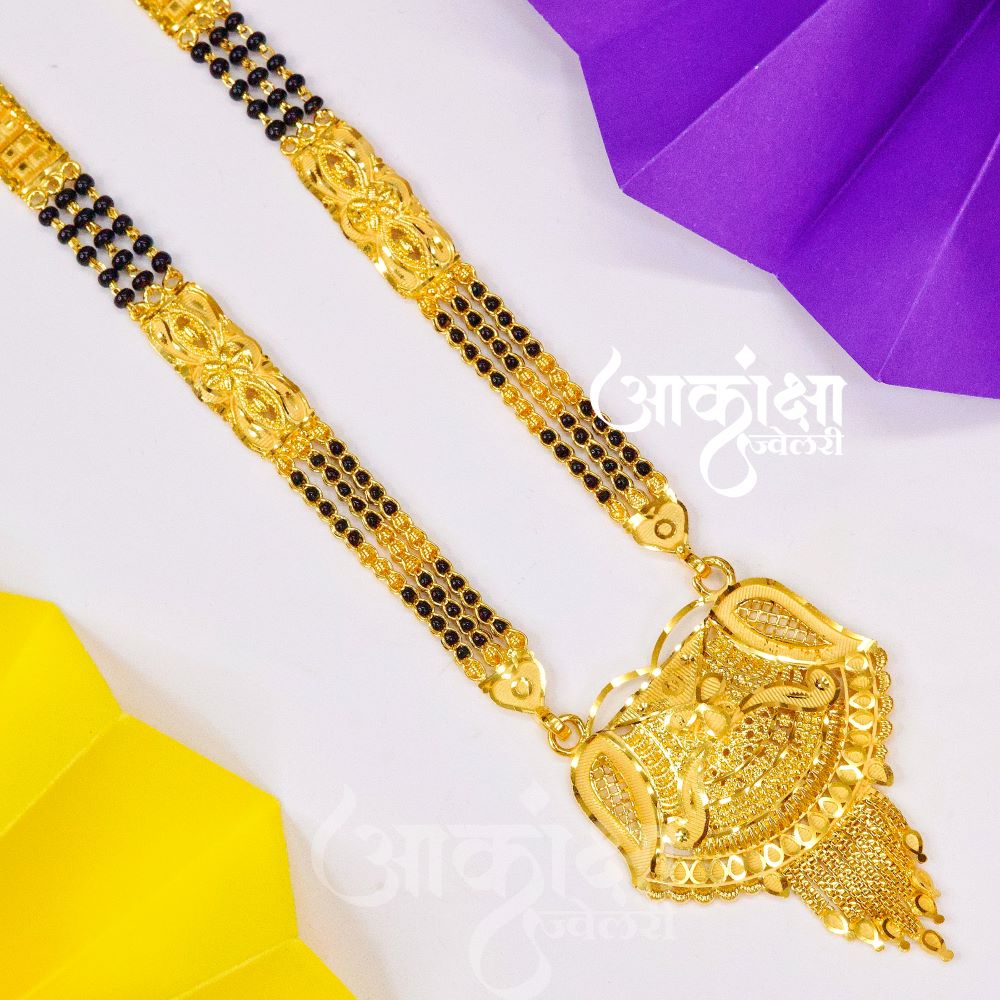 One Gram Gold Mangalsutra 10