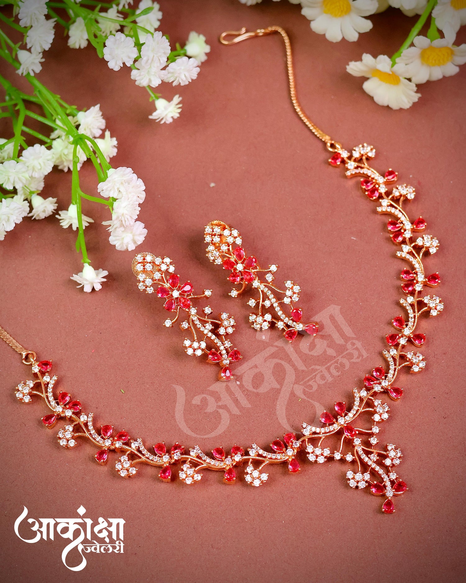 AD Necklace Design 13 - Ruby