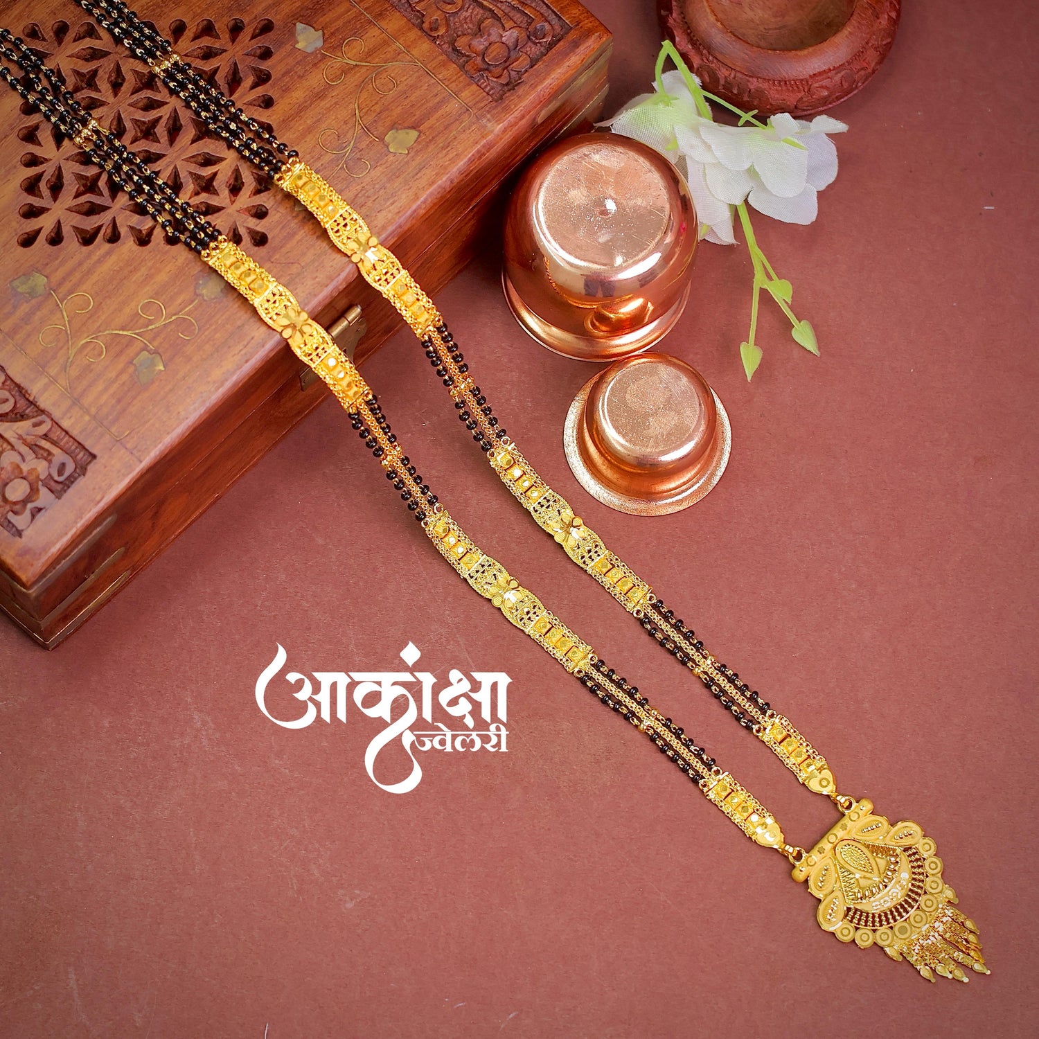 One Gram Gold Mangalsutra 06